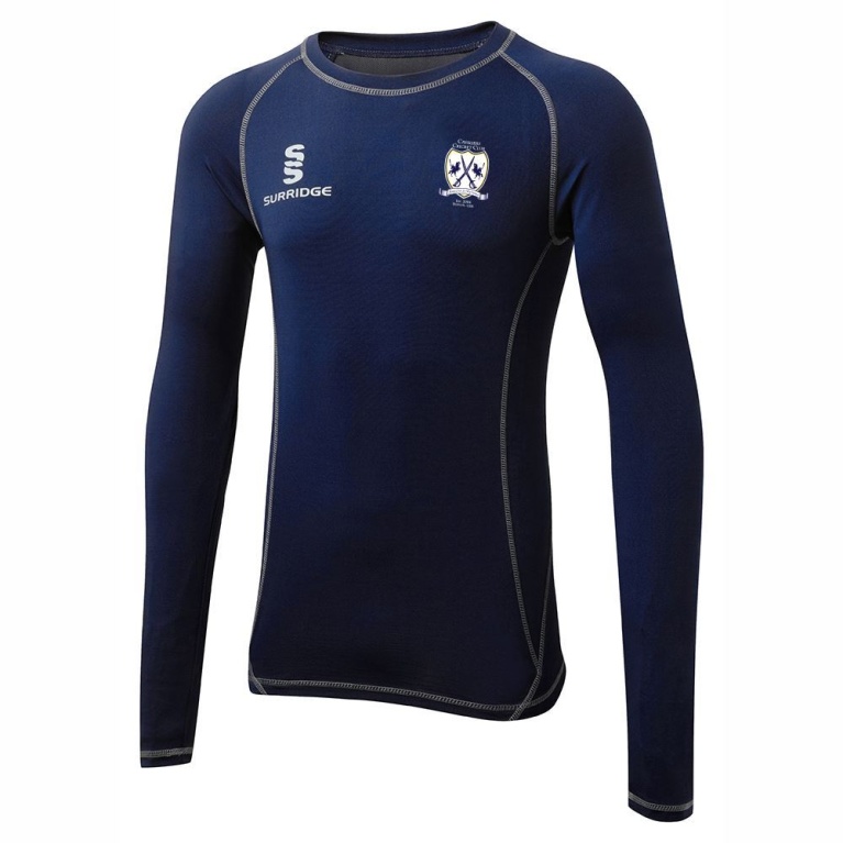 Cavaliers Cricket Club Premier Long Sleeve Sug - Navy