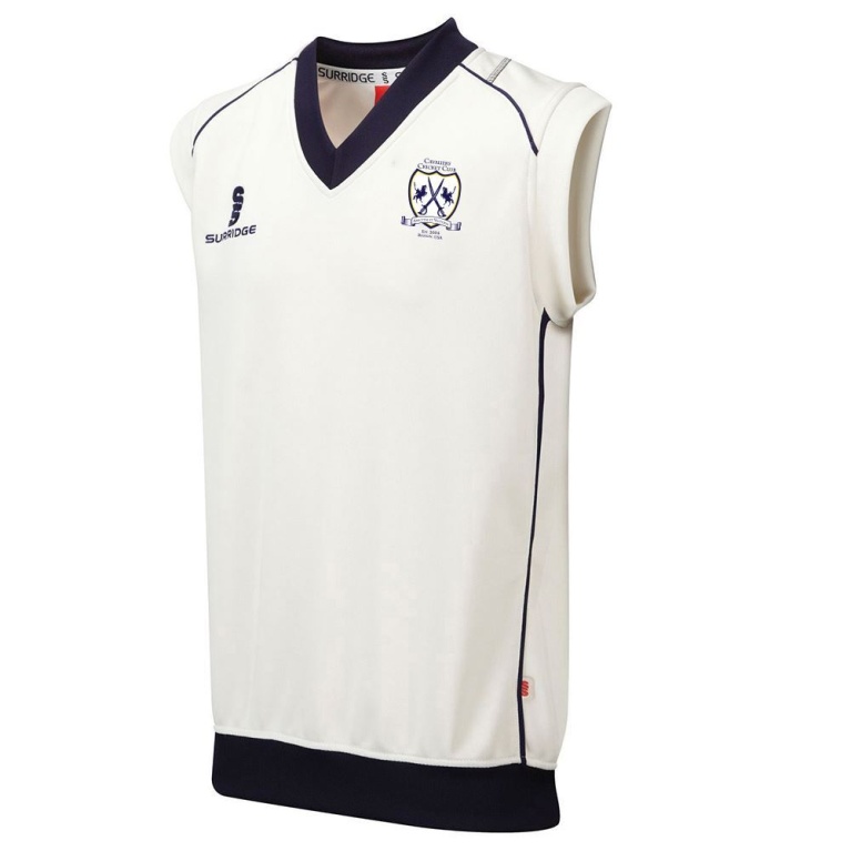 Cavaliers Cricket Club Curve Sleeveless Sweater